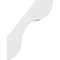 Ekena Millwork 5-in. W x 14-in. D x 18-in. H Carmel Architectural Grade PVC Knee Brace BRCP05X14X18CAR - alternate 5
